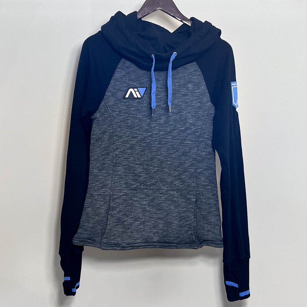 Bioware Pathfinder Pullover Hoodie Men's Medium Gray Sweatshirt Gaming 2017